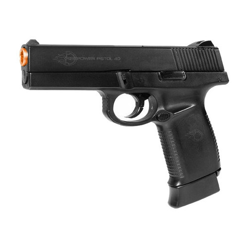 FirePower .40 Cal CO2 Black Semi Auto Blowback Airsoft Pistol