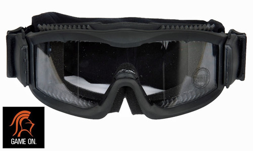 Lancer Tactical Ultra-Vented Airsoft Designed Eye Protective Goggles ( Black )