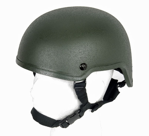 Lancer Tactical MICH 2001 Helmet Replica US Military Airsoft Head Gear ( OD Green )