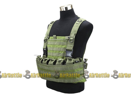 Defcon Tactical 600 Denier Modular M4 Airsoft Pouch System Tactical Molle Vest