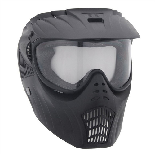 Empire Tactical X-Ray Full Face Airsoft Mask w/ Single Lens - Black