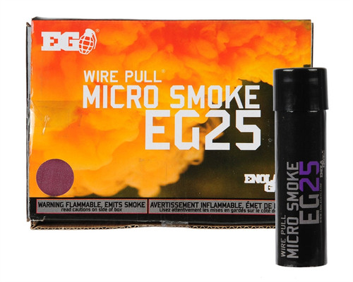 Enola Gaye Micro Smoke Grenade - EG25 Military Style - Purple Smoke Enola Gaye Micro Smoke Grenade - EG25 Military Style - Purple Smoke