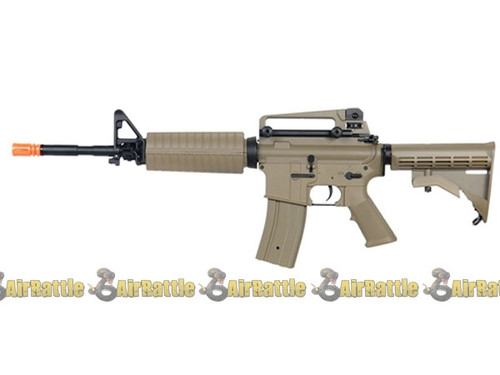 JG M4A1 Carbine Metal Gearbox Electric Airsoft AEG Gun ( Enhanced Version / TAN )