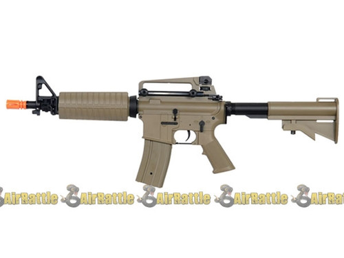 JG M4 Commando Metal Gearbox Electric Airsoft AEG Gun ( Enhanced Version / TAN )