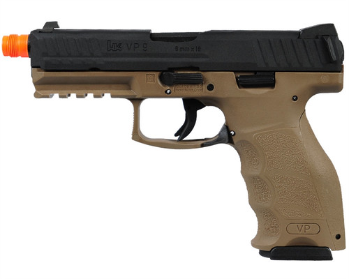 H&K VP9 Gas Airsoft Pistol Blowback Hand Gun - FDE