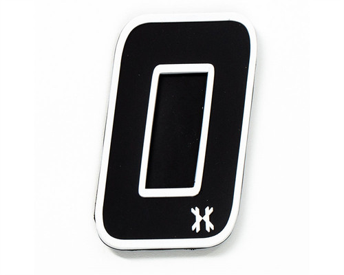 HK Army Airsoft Rubber Velcro Patch - Number 0