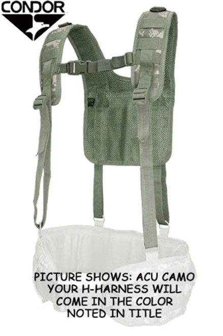 Condor Tactical H Harness Rig MOLLE ( OD GREEN )