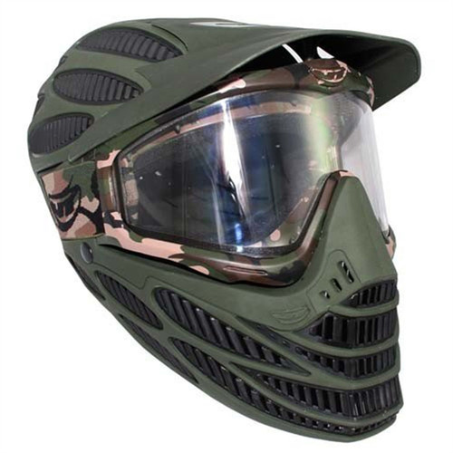 JT Tactical Flex 8 Full Head Complete Coverage Airsoft Mask - Olive