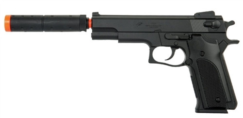 300 FPS Double Eagle M24 Spring Airsoft Pistol w/ Barrel Extension