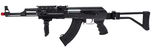DE AK47 Black OPS Metal RIS Body Full Auto Electric AEG Airsoft Rifle