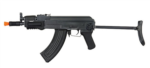 360 FPS DE AK47 Metal Body Fully Automatic Electric AEG Airsoft Rifle W/ Folding Stock