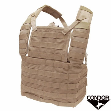 Condor Tactical Modular MOLLE Chest Rig RRV Type I ( Tan )