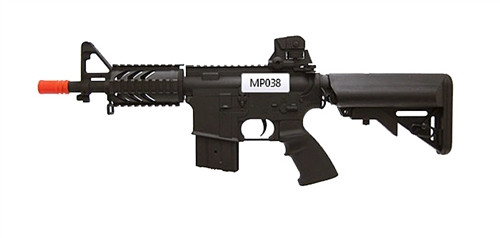 AGM Full Metal M4 CQB Stubby AEG RIS Airsoft Gun W/ Crane Stock