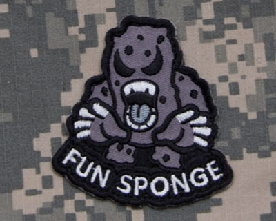 Mil-Spec Monkey Fun Sponge Velcro Patch ( SWAT )