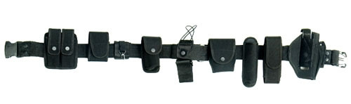 UTG Crime Buster Law Enforcement Duty Belt w/ Pouches