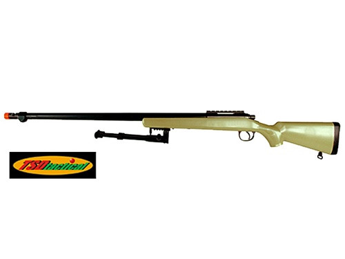 530 FPS! TSD Tactical SD702 Airsoft Sniper Rifle OD-Green Bolt Action
