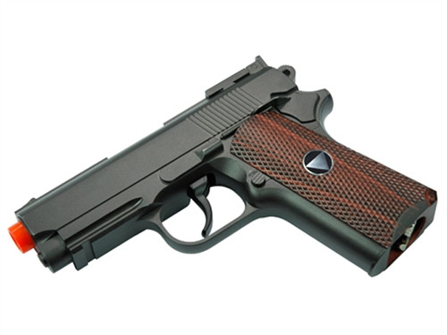 TSD Compact CO2 1911 Airsoft Pistol Wood Grips FREE Case