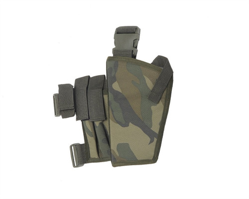 Special Ops Left Handed Deluxe Holster - Woodland Camo