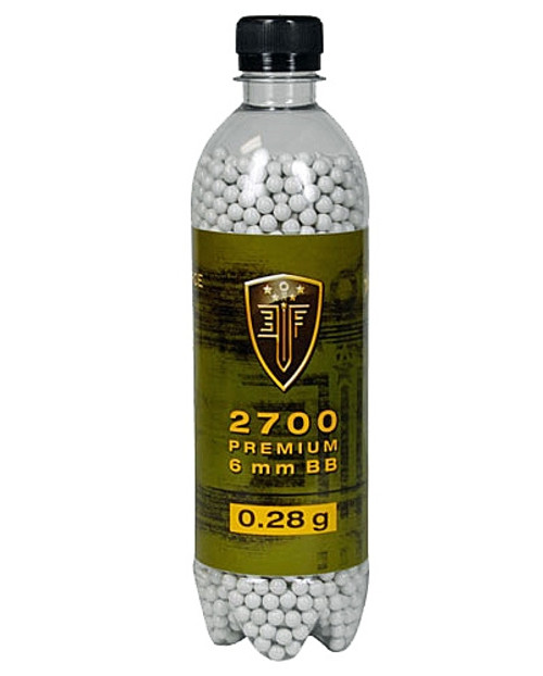 Elite Force 2,700 .28g  6mm Seamless Precision Airsoft BBs - Premium Rounds BB's