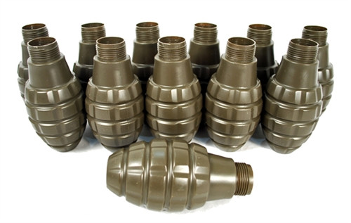 Hakkotsu Thunder B Cylinder Sound Grenade Shells - Includes 12 Distraction Grenade Shells