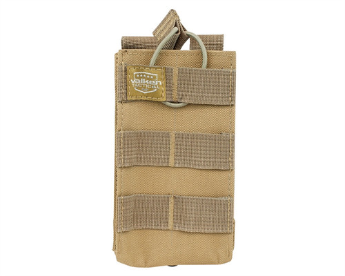 Valken Tactical Vest Accessory Pouch - One Magazine AR Pouch (Tan)