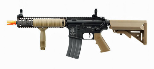 VFC E-Line MK18 MOD1 Full Metal M4 RIS Airsoft AEG Rifle ( Tan )