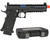 Lancer Tactical Knightshade Hi-Capa Gas Blowback Airsoft Pistol - Black/Blue (LTX-6BN-M)