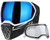 Empire EVS Full Face Mask w/ 2 Lenses - SE Black/White