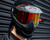 HK Army HSTL Full Face Mask - Black w/ Fire Lens