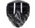 HK Army HSTL Full Face Mask - Fracture Black/Grey w/ Smoke Lens