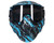 HK Army HSTL Full Face Mask - Fracture Black/Turquoise w/ Smoke Lens