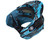 HK Army HSTL Full Face Mask - Fracture Black/Turquoise w/ Smoke Lens