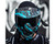HK Army HSTL Full Face Mask - Fracture Black/Turquoise w/ Smoke Lens