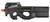 FN Herstal P90 RIS Tactical Airsoft AEG Gun Licensed & Trademarked Metal Gearbox SMG