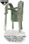 Condor Tactical H Harness Rig MOLLE ( OD GREEN )