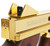 King Arms "Limited Edition" Thompson Military M1A1 Full Metal Airsoft Gun - 23K Gold Plated