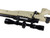 TSD L96 RIS Airsoft Sniper Rifle Bolt Action Folding Stock Gun w/ Scope ( Tan )