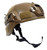 MICH 2002 NVG and Rail Mount Helmet Replica ( Tan )