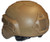 MICH 2002 NVG and Rail Mount Helmet Replica Airsoft Head Gear ( Tan )