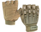 Valken Alpha Half Finger Polymer Armored Tactical Gloves - Tan Valken Alpha Half Finger Polymer Armored Tactical Gloves - Tan