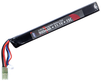 ASG - BATTERIE LIPO BATON 900MAH 11.1V 15C - Airsoft Direct Facto