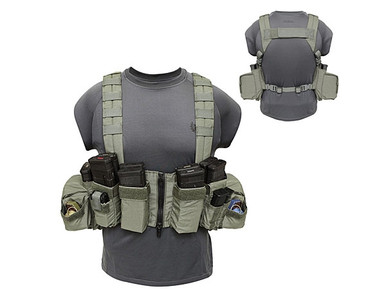 LBX-0062 LBX Tactical Lock & Load Chest Rig Ranger Green Camo