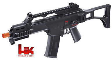 H&K G36C Airsoft Rifle AEG Full Auto Electric and Bonus Spring Action ...
