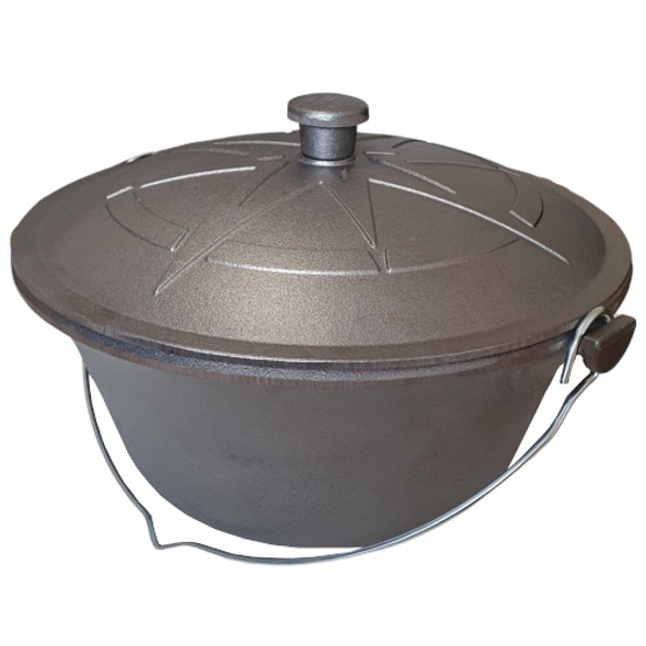 Cast Iron Hungarian pot with a lid 10.5 l