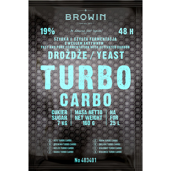 Turbo Carbo 48h yeast 160g