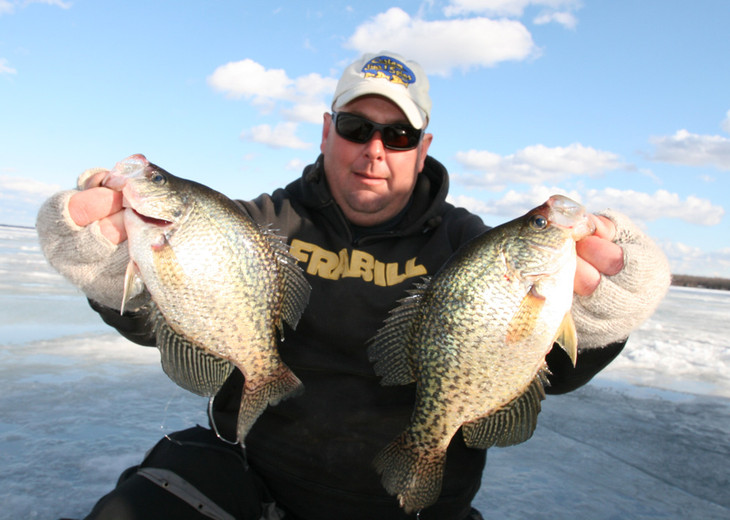 AMAZING Crappie Fishing Plastics  Catch More Crappie Through The Ice 