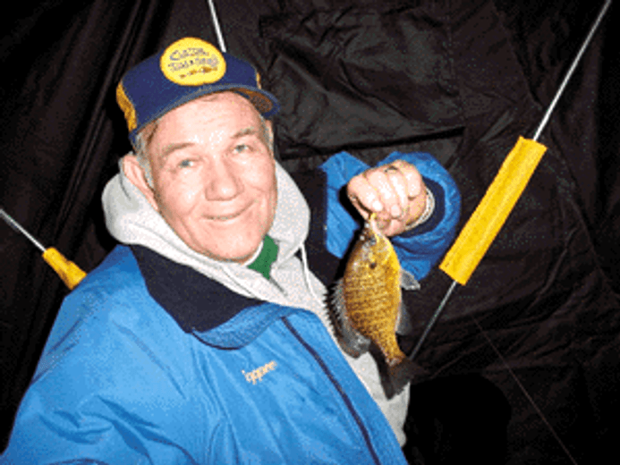 Finessing Crappies and Bluegills Through the Ice - Custom Jigs & Spins