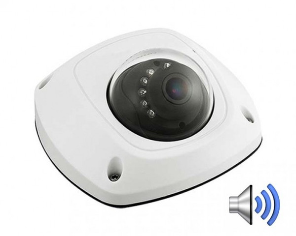 2MP TVI 2.8MM Mini Dome Camera w/ Audio