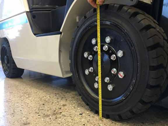 Forklift Tires Maintenance