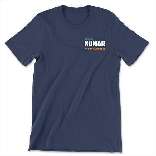 Results Not Rhetoric (Unisex Navy Tee)